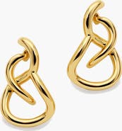 YOJ Aura Loop Earrings in Gold