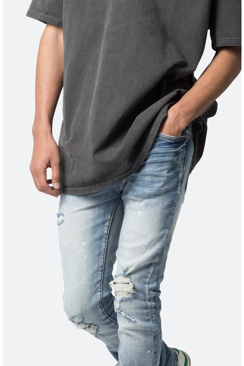 X598 Stacked Skinny Jeans, Alternate, color, BLUE