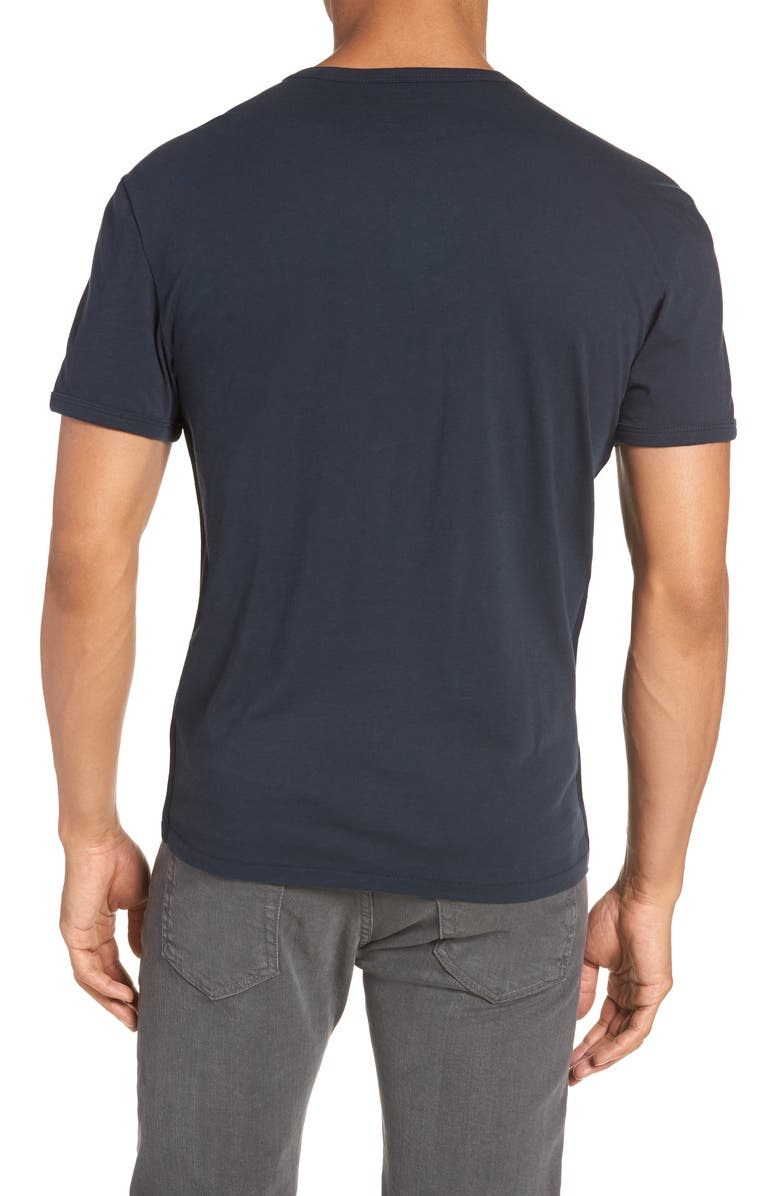 John Varvatos Star USA Eyelet Neck Henley, Alternate, color, 