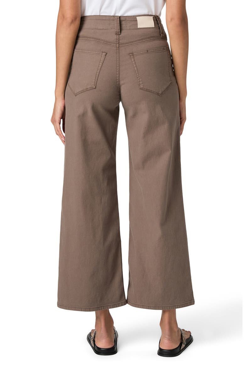 Anessa High Waist Ankle Wide Leg Jeans, Alternate, color, VINTAGE MUSHROOM TAUPE