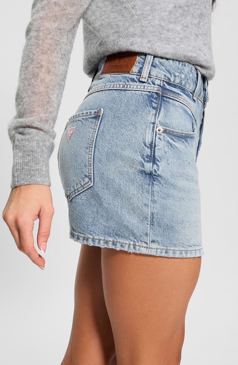 GUESS Nani Denim Miniskirt, Alternate, color,