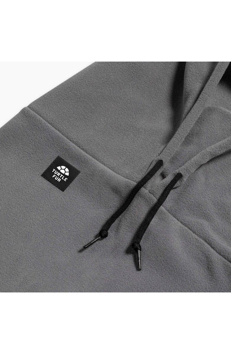 Turtle Fur Kyle Fleece Overhood, Alternate, color, Graphite