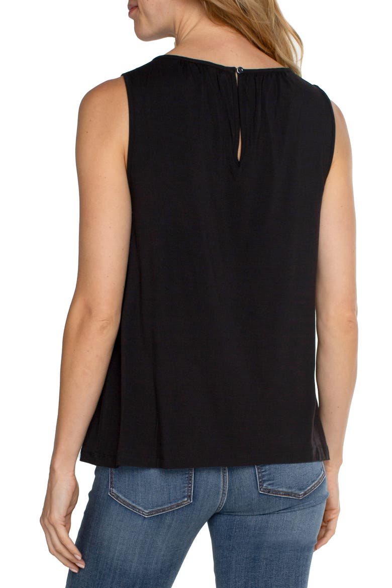 Sleeveless Top, Alternate, color, BLACK