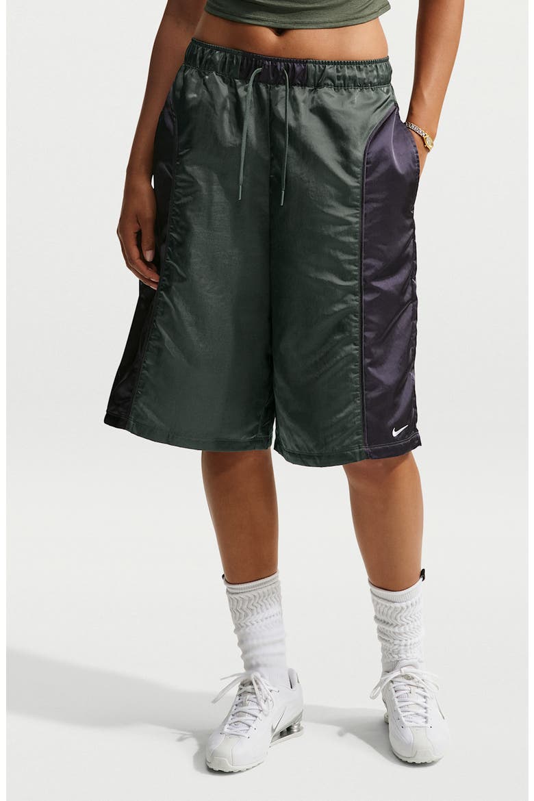 Basketball Performance Shorts, Main, color, CAMO GREEN/ GRIDIRON