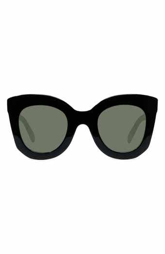 CELINE Triomphe 55mm Butterfly Sunglasses Nordstrom