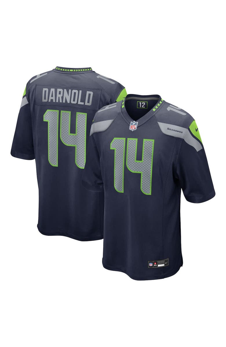 Nike Youth Nike Sam Darnold College Navy Seattle Seahawks Game Player Jersey, Alternate, color, Navy
