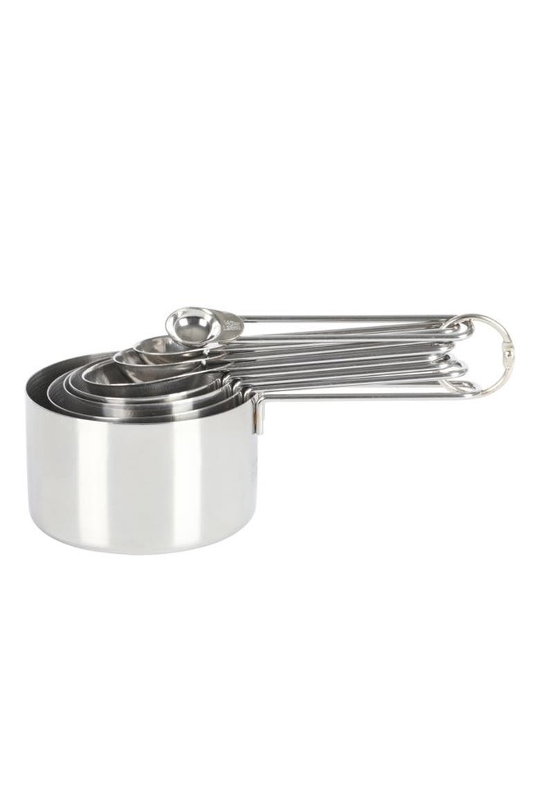 18 Piece Stainless Steel and Wood Assorted Gadget Set, Alternate, color, Silver