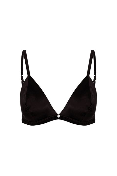 Silk Triangle Bra