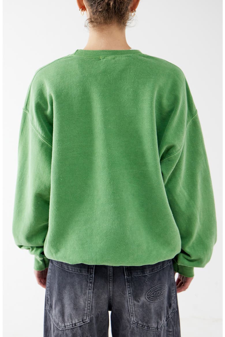 Detroit Cotton Blend Graphic Sweatshirt, Alternate, color, GREEN
