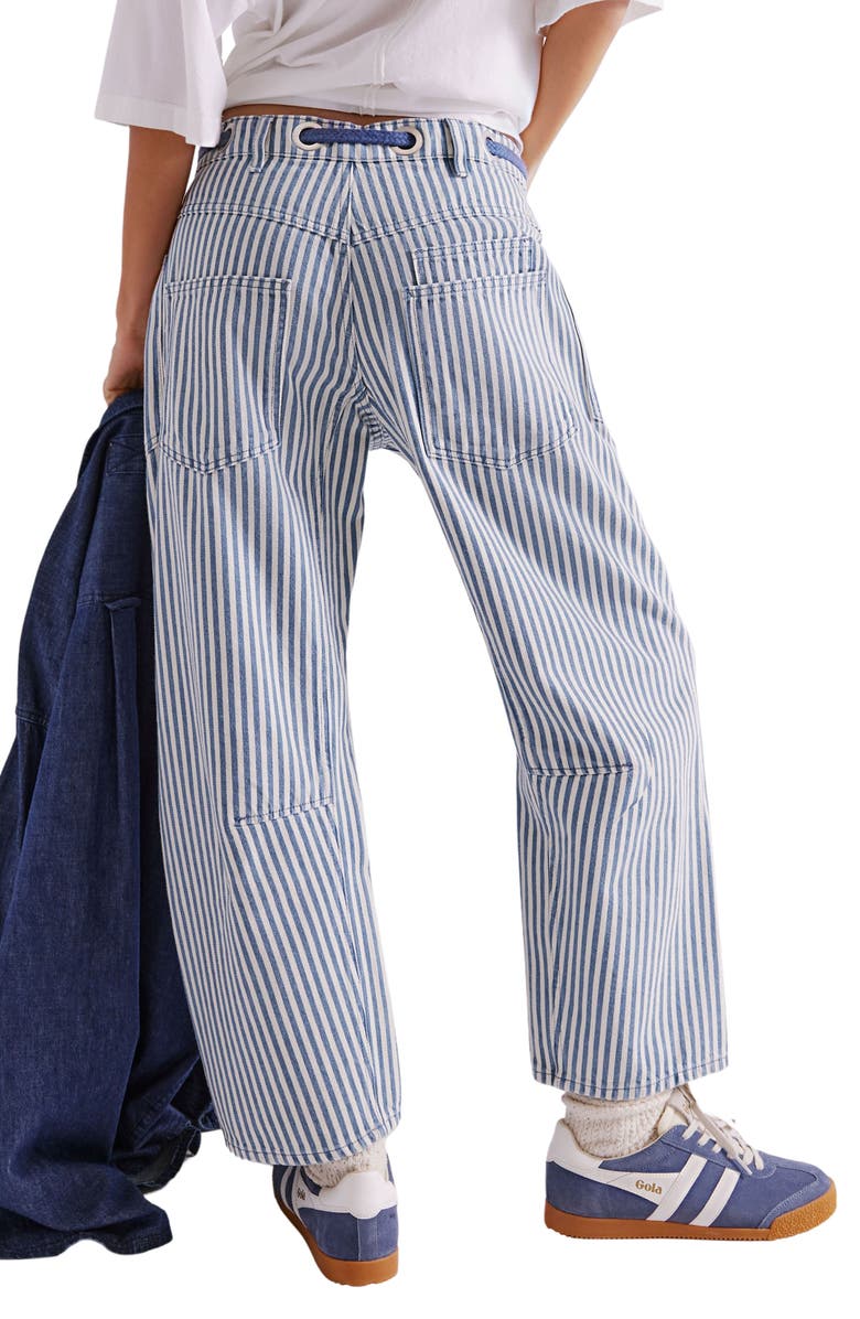 Moxie Railroad Stripe Pants