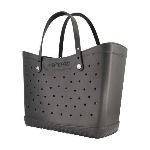 Crocs Large Classic Tote In Black
