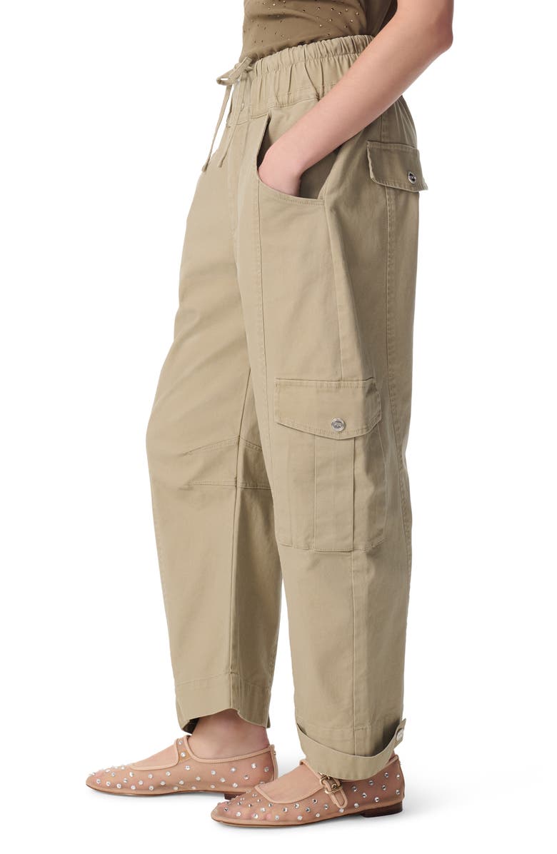 Robert Rodriguez Barrel Leg Cargo Pants, Alternate, color, Olive Seed