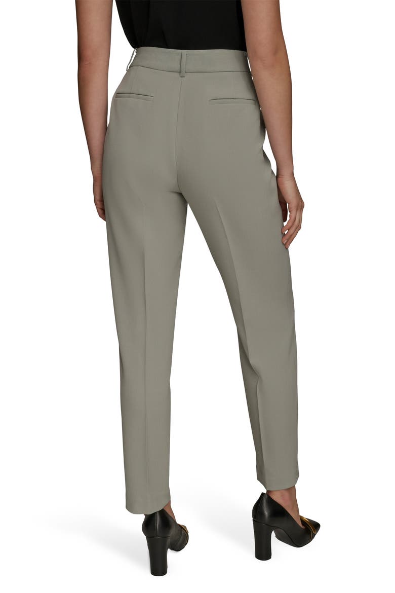 Flat Front Straight Leg Pants, Alternate, color, WEATHERED