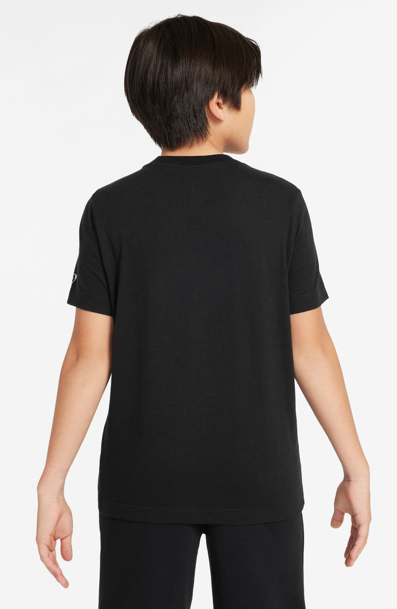 Nike Kids' Total 90 Graphic T-Shirt, Alternate, color, Black