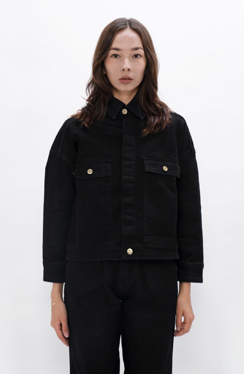 Arizona Denim Jacket in Celeste