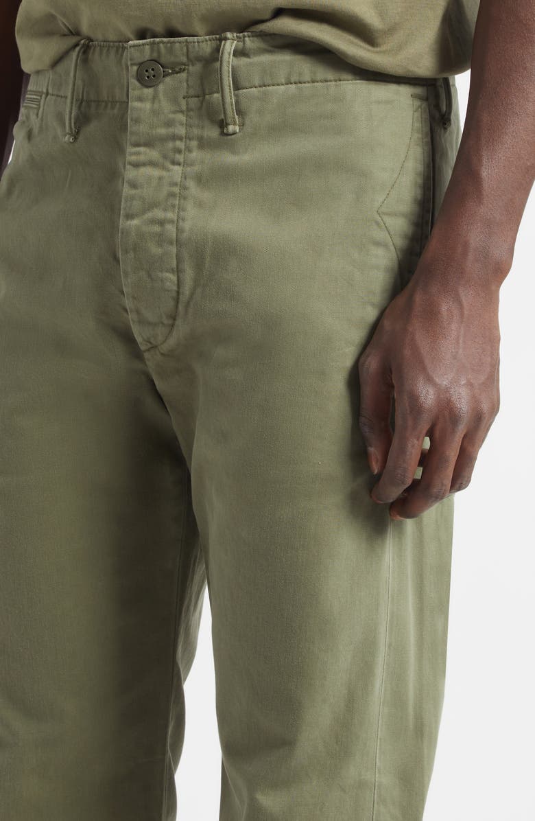 Double RL Officer Cotton Twill Chinos, Alternate, color, 