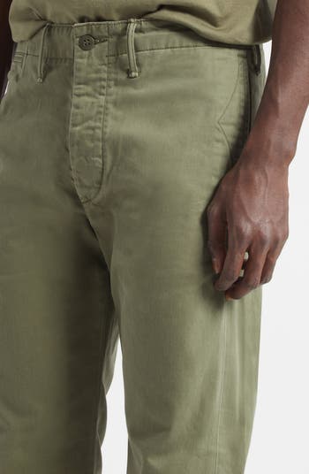 Double RL Officer Cotton Twill Chinos | Nordstrom