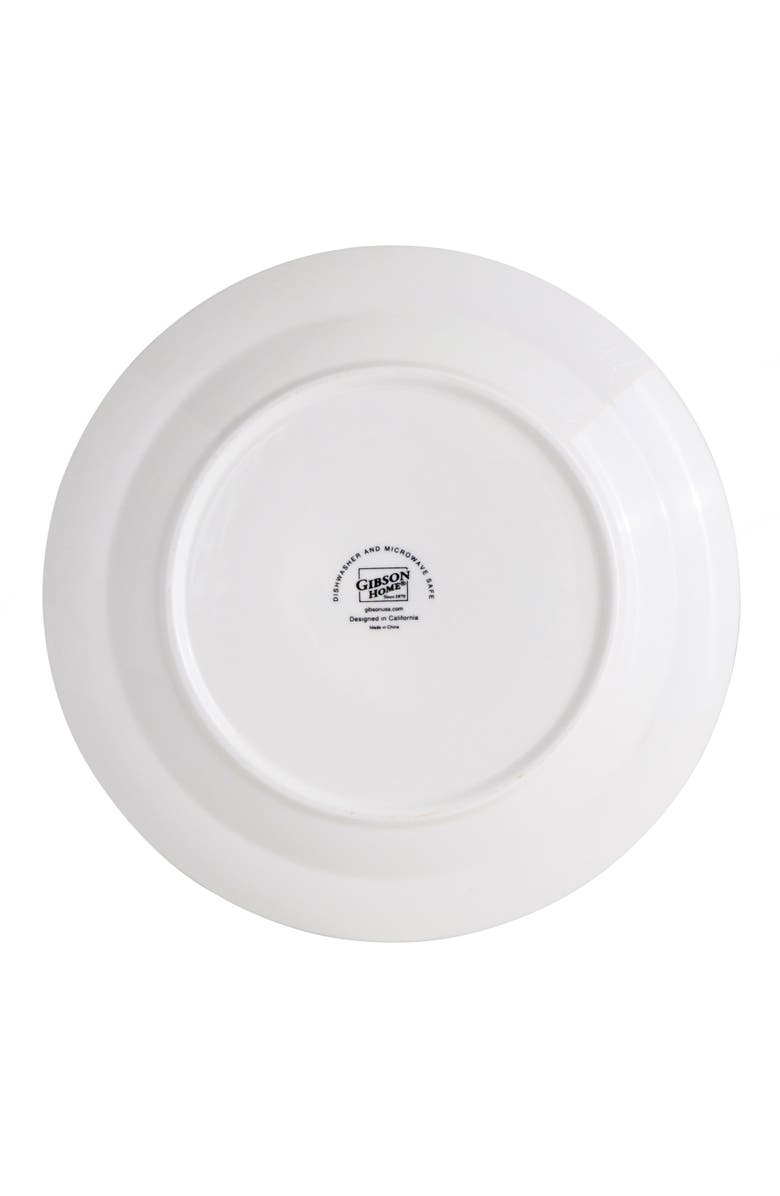 Gibson Home Amelia Court 16-Piece Dinnerware Set, Alternate, color, White