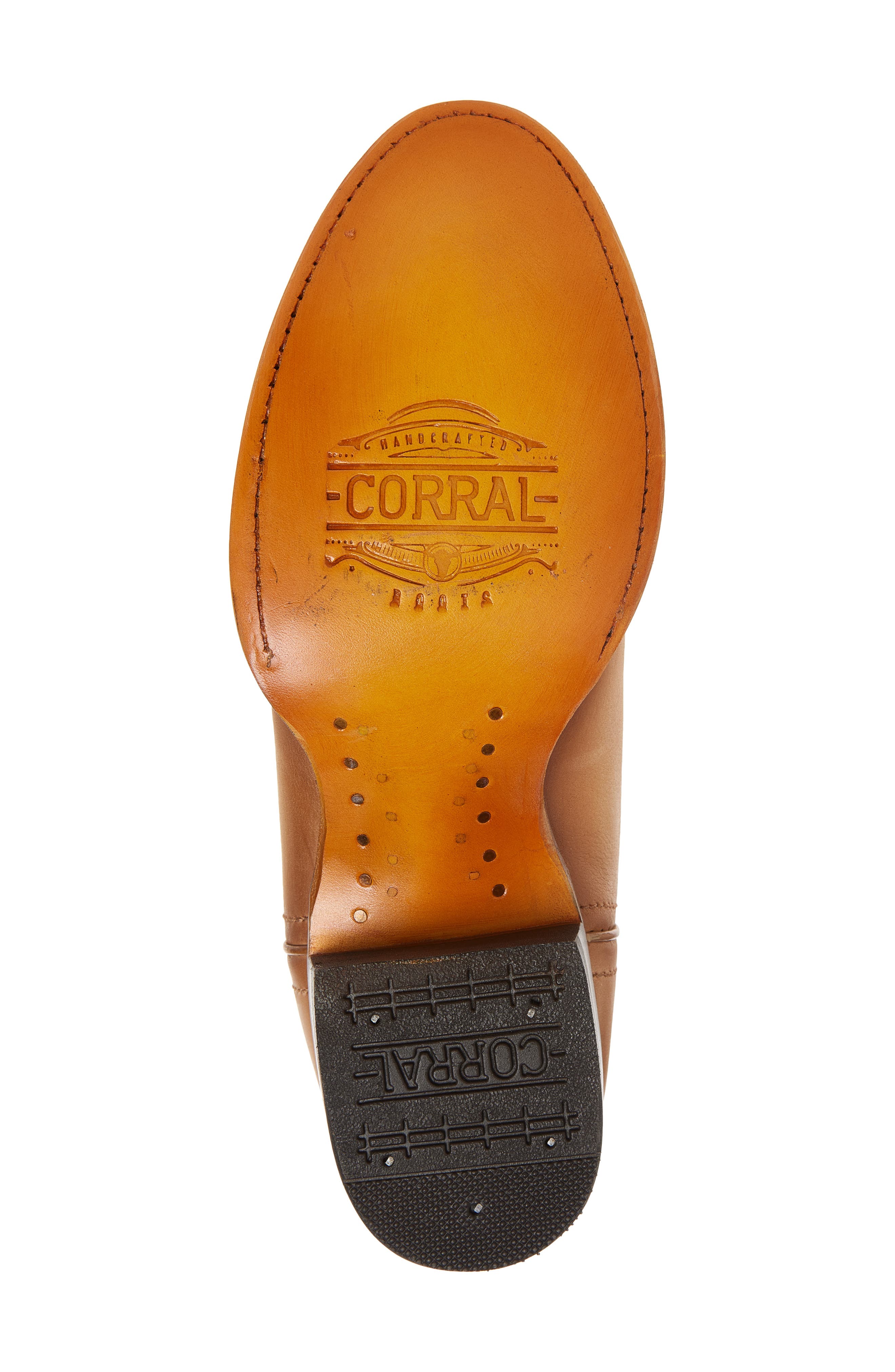 CORRAL Embroidered Overlay Western Boot, Alternate, color, 