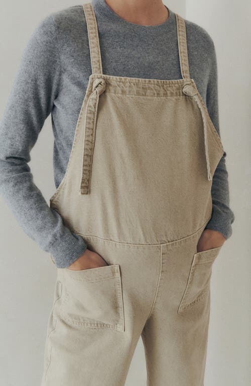 Mango Denim Maternity Overalls