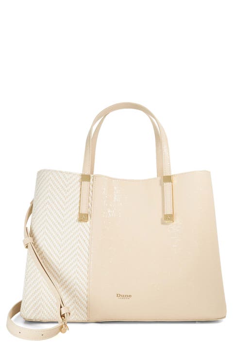 Dorry Faux Leather Tote