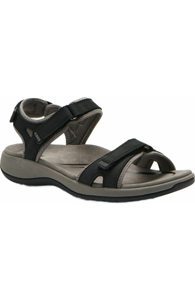 ABEO Goleta, Main, color, Black - Metatarsal