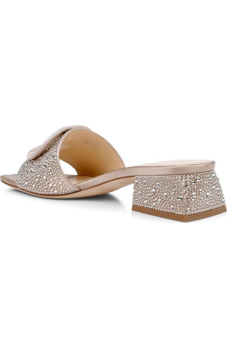 Dee Ocleppo Dizzy II Slide Sandal, Alternate, color, Champagne Satin