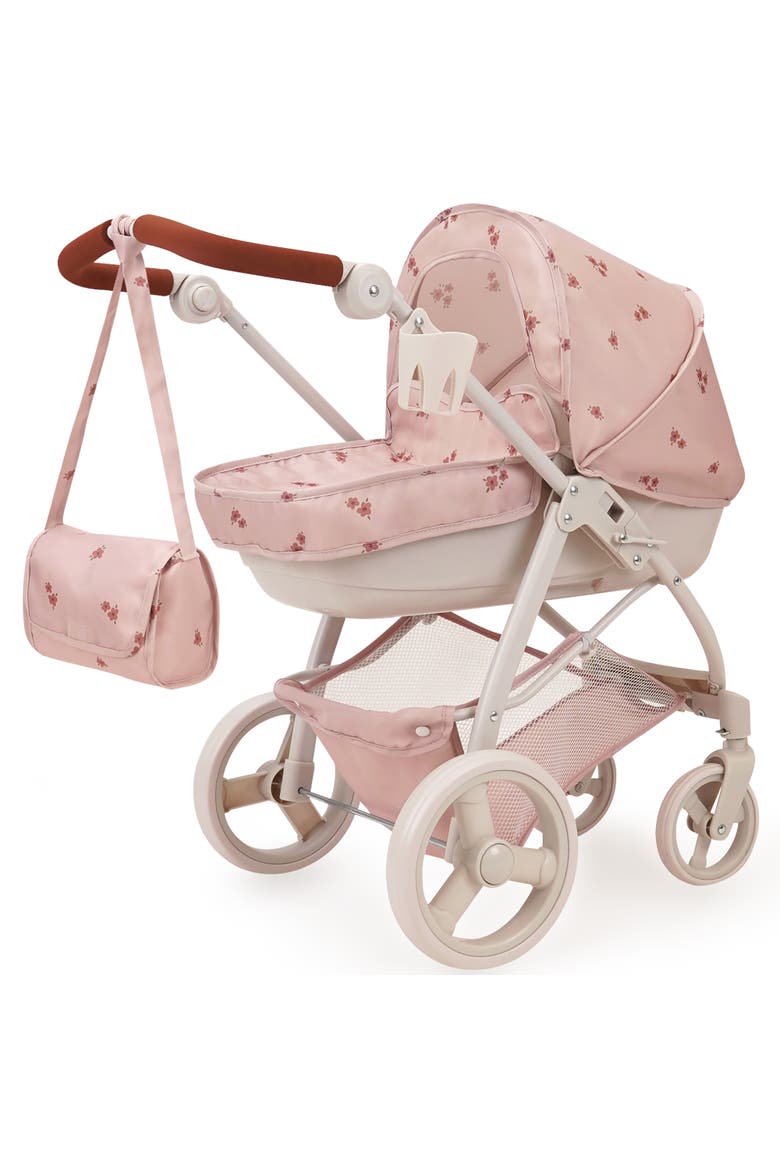 Ballet Flora Bella 2-In-1 Doll Pram Stroller, Main, color, Multicolored