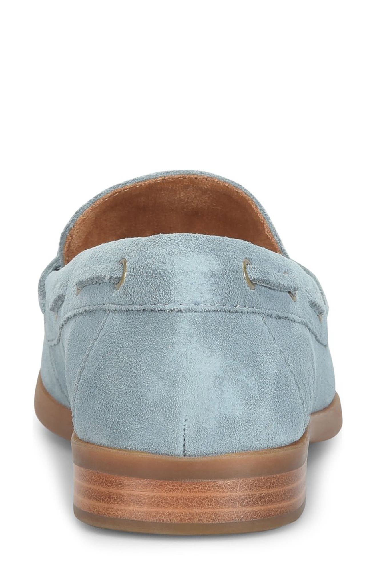 Callie Boat Shoe, Alternate, color, LIGHT BLUE SUEDE