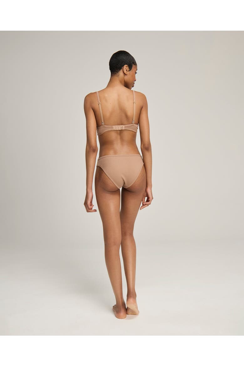 The Organic Cotton Mini Brief 2 Pack, Alternate, color, Mocha