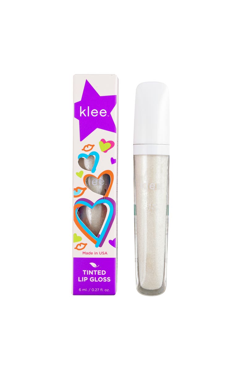 Klee Naturals Kids' Tinted Lip Gloss, Main, color, Vail Tempo