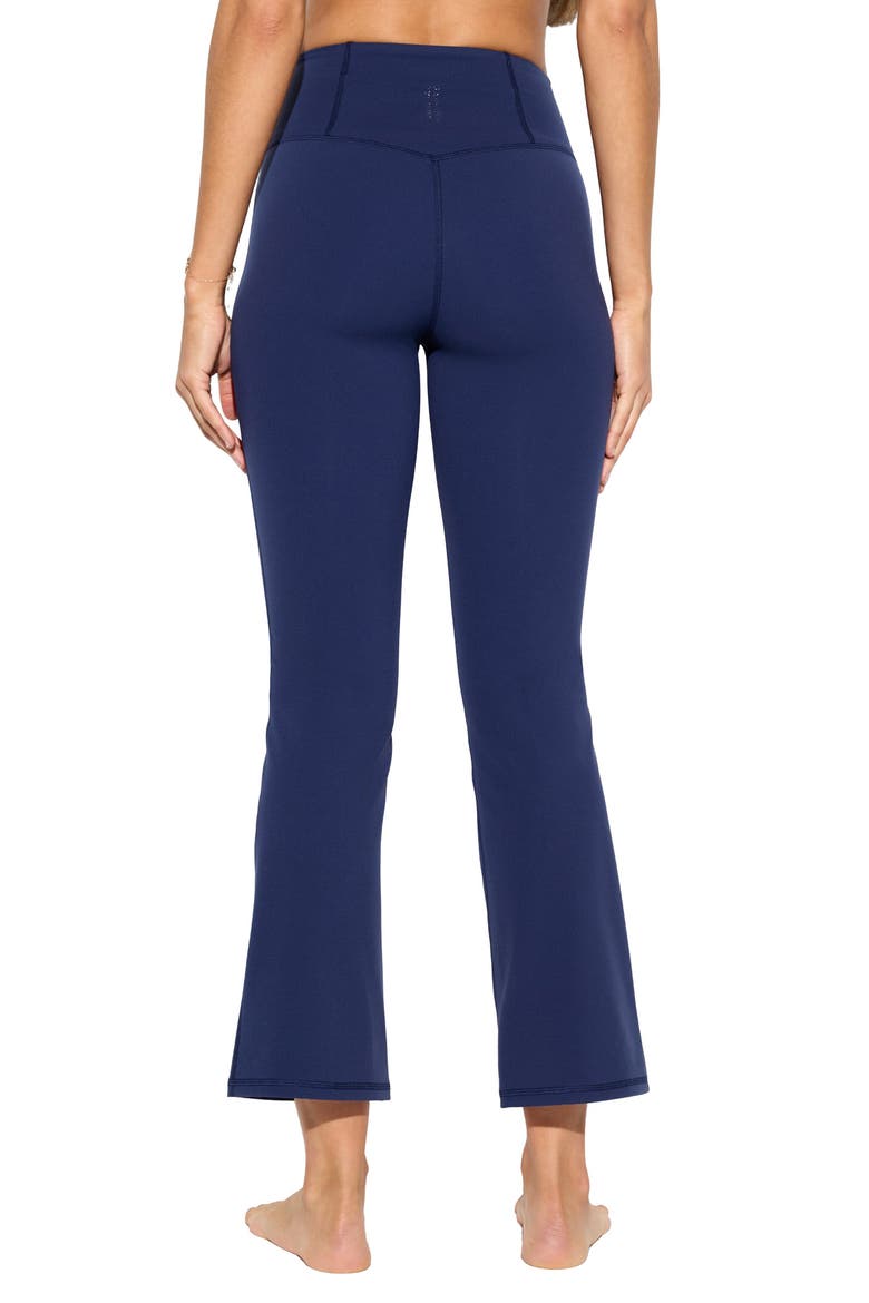 Euphoria 3\/4 Slim Flare Leggings, Alternate, color, INDIGO