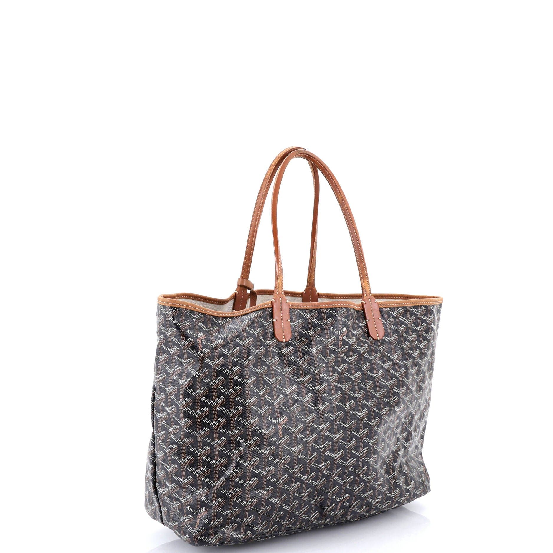 Pre-Owned Goyard Saint Louis Tote Coated Canvas PM, Alternate, color, 