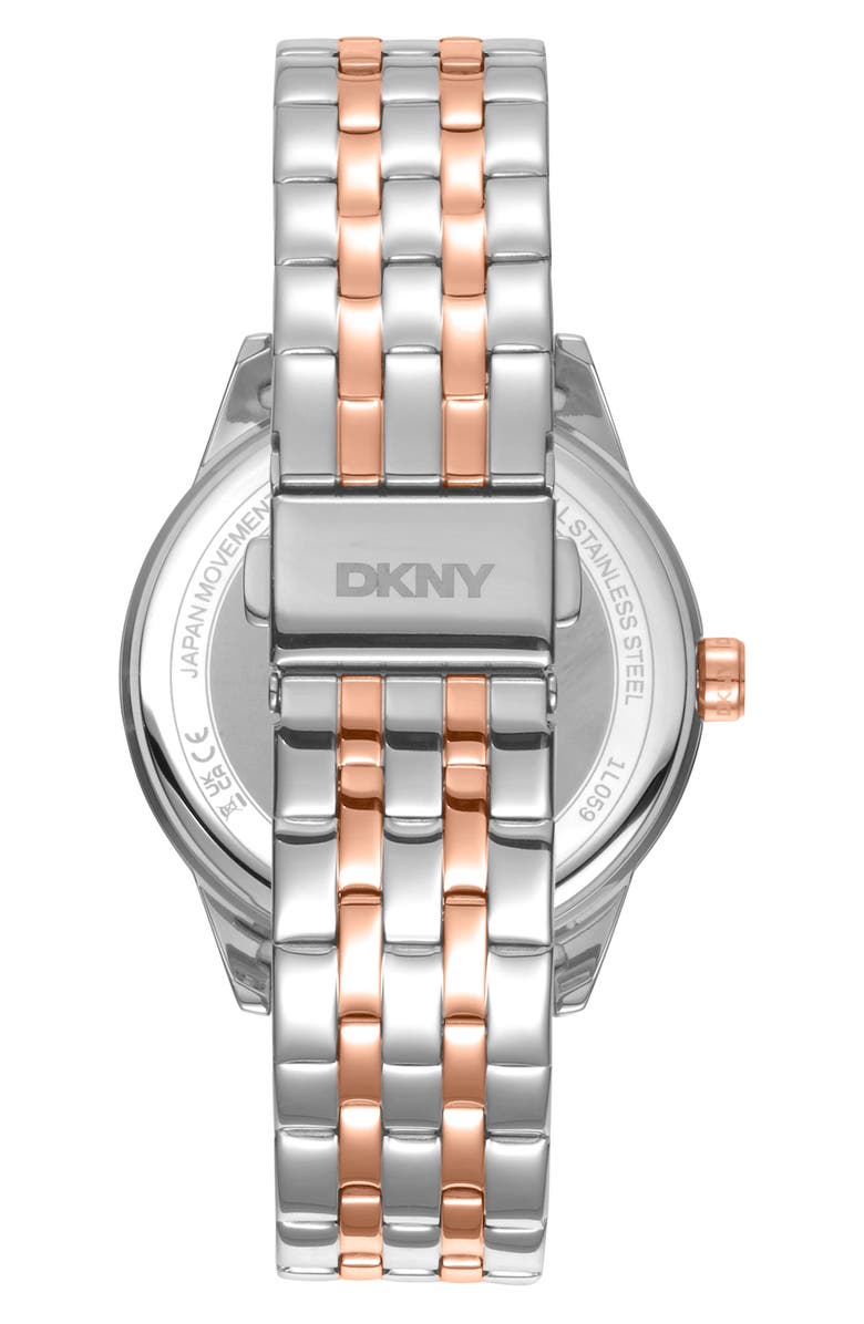 GEVRIL Two-Tone Bracelet Watch, Alternate, color, 