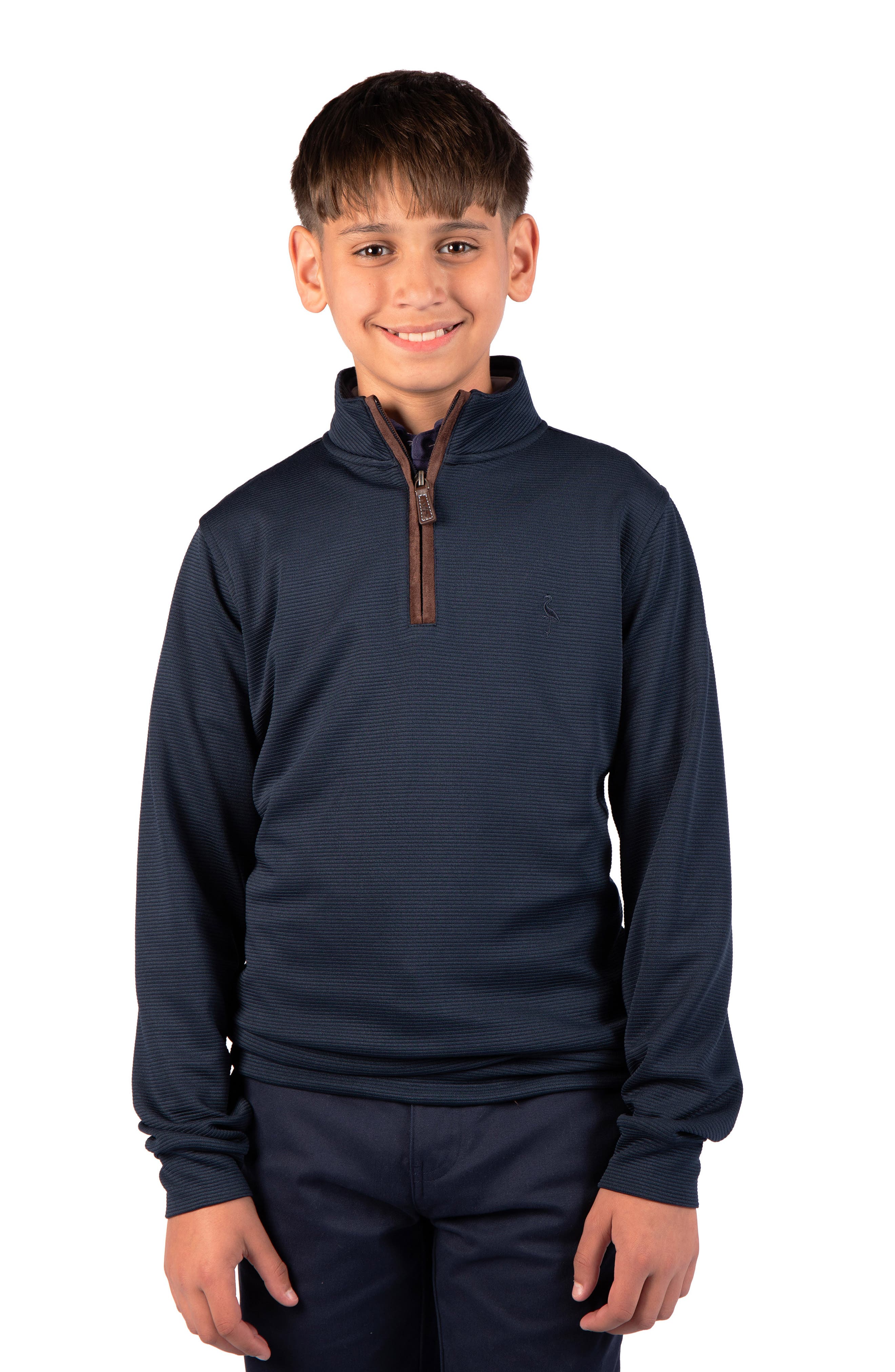 Kids' Ottoman Quarter Zip Pullover