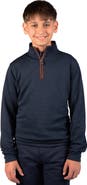 TailorByrd Kids' Ottoman Quarter Zip Pullover