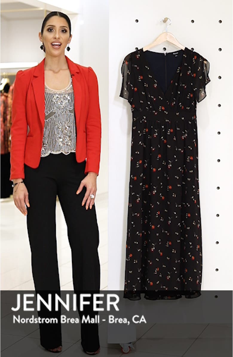 Tulip Sleeve Maxi Dress, sales video thumbnail