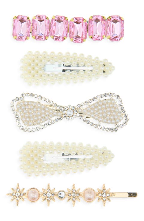 Kids' 5-Piece Hair Clip Set