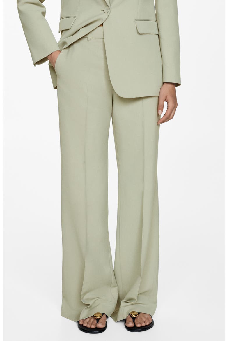 Flare Pants, Main, color, PASTEL GREEN