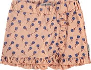 Stains and Stories by Babyface Allover Floral Ruffle Skort