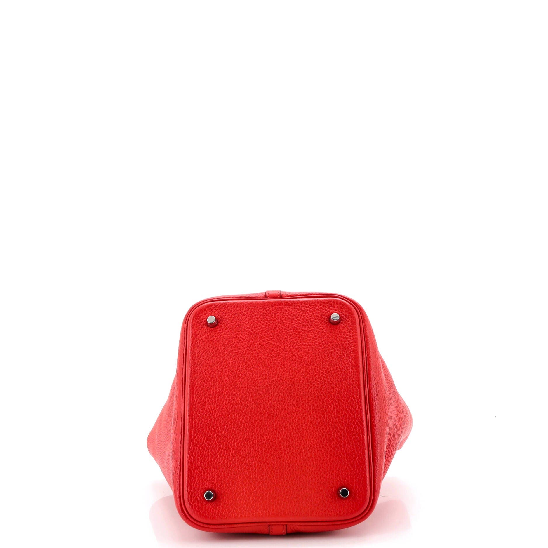Picotin Lock Bag Clemence MM, Alternate, color, Rouge Tomate