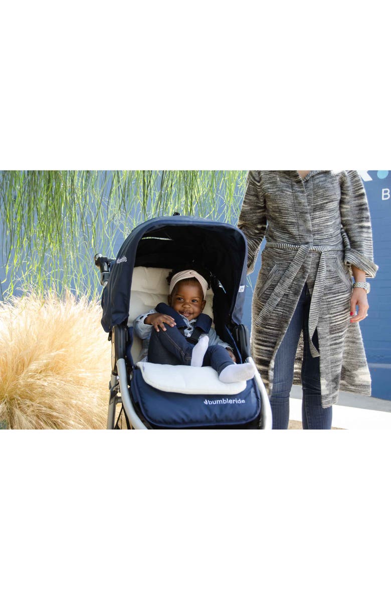 Bumbleride Reversible Organic Cotton Seat Liner, Alternate, color, Natural