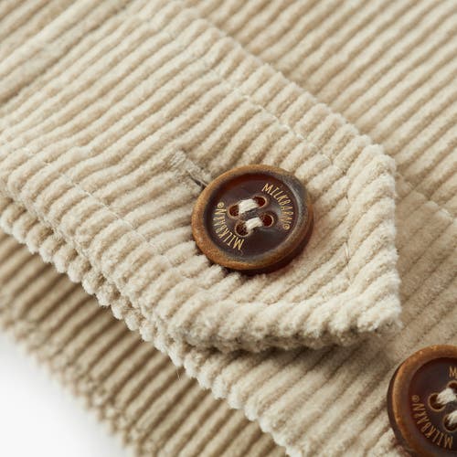 Milkbarn Corduroy Pocket Pants In Neutral