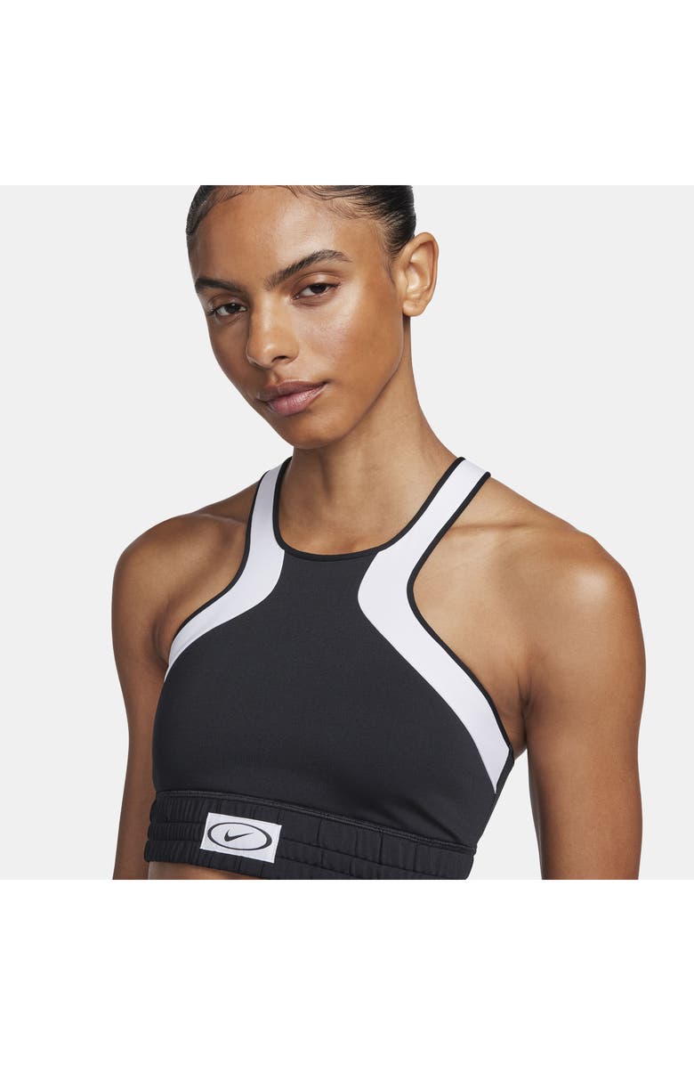 Nike Dri-FIT High Neck Sports Bra, Alternate, color, 