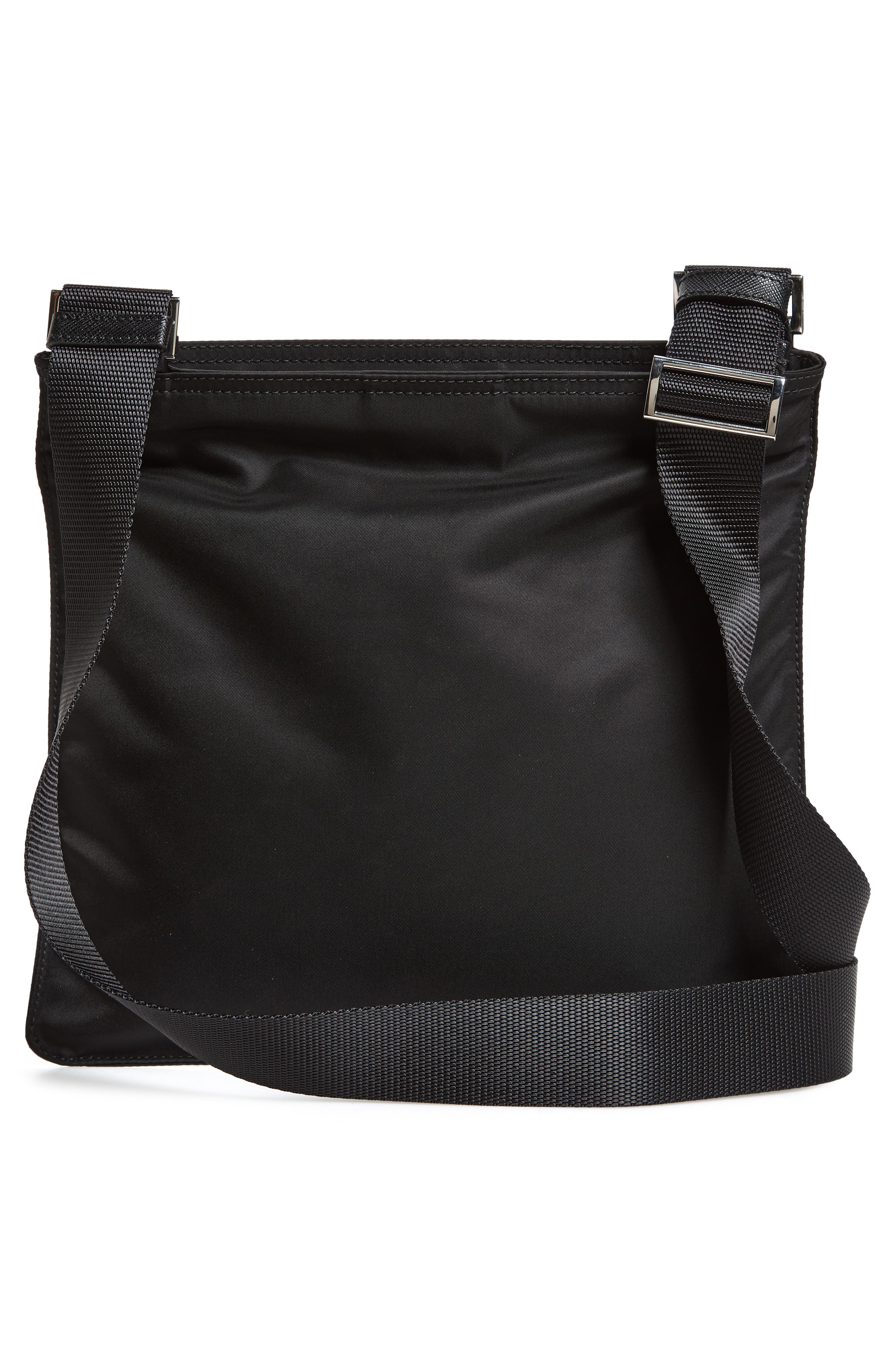 Prada Small Nylon Crossbody Bag, Alternate, color, 