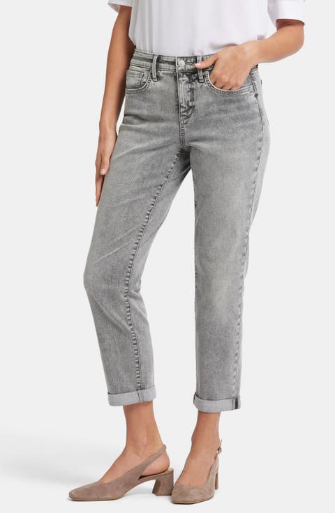 Margot Release Hem Girlfriend Jeans (Nobelle)