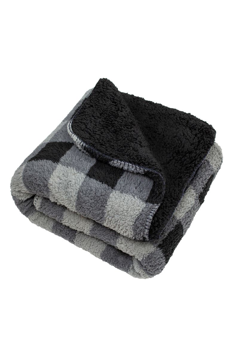 SUTTON HOME Mantolok Printed Throw Blanket, Main, color, 