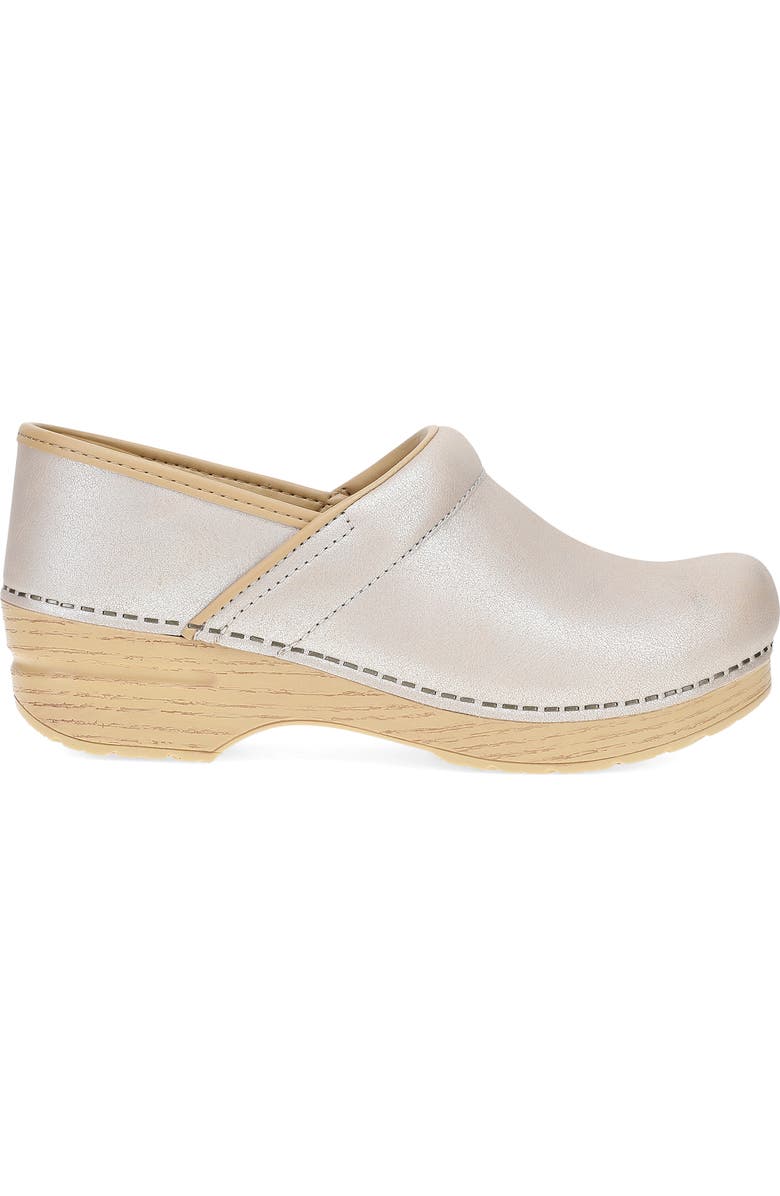 Dansko Professional Clog, Alternate, color, Pearl