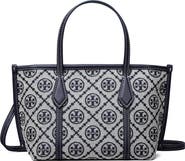 Tory Burch Mini Perry T Monogram Jacquard Tote