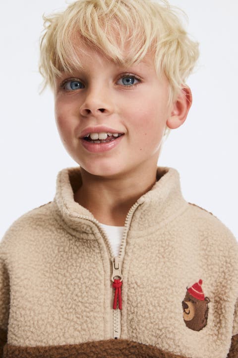 Teddy Zip-top Sweatshirt